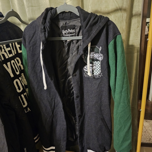 Harry Potter Slytherin Varsity Jacket - Picture 6 of 8